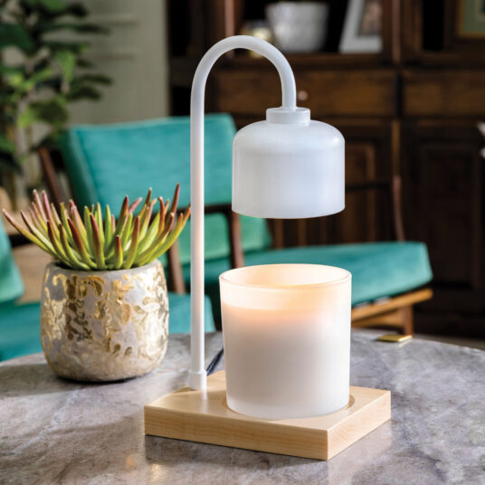 White Candle Warmer