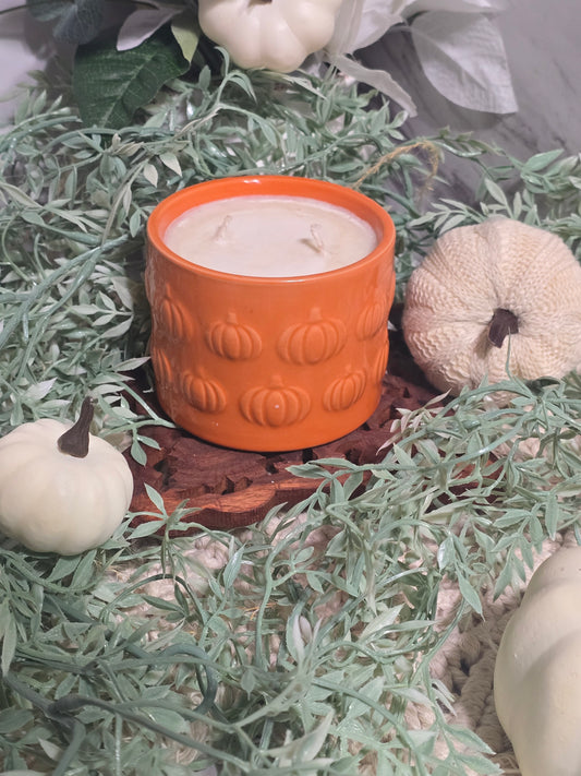 Orange Pumpkin Ceramic