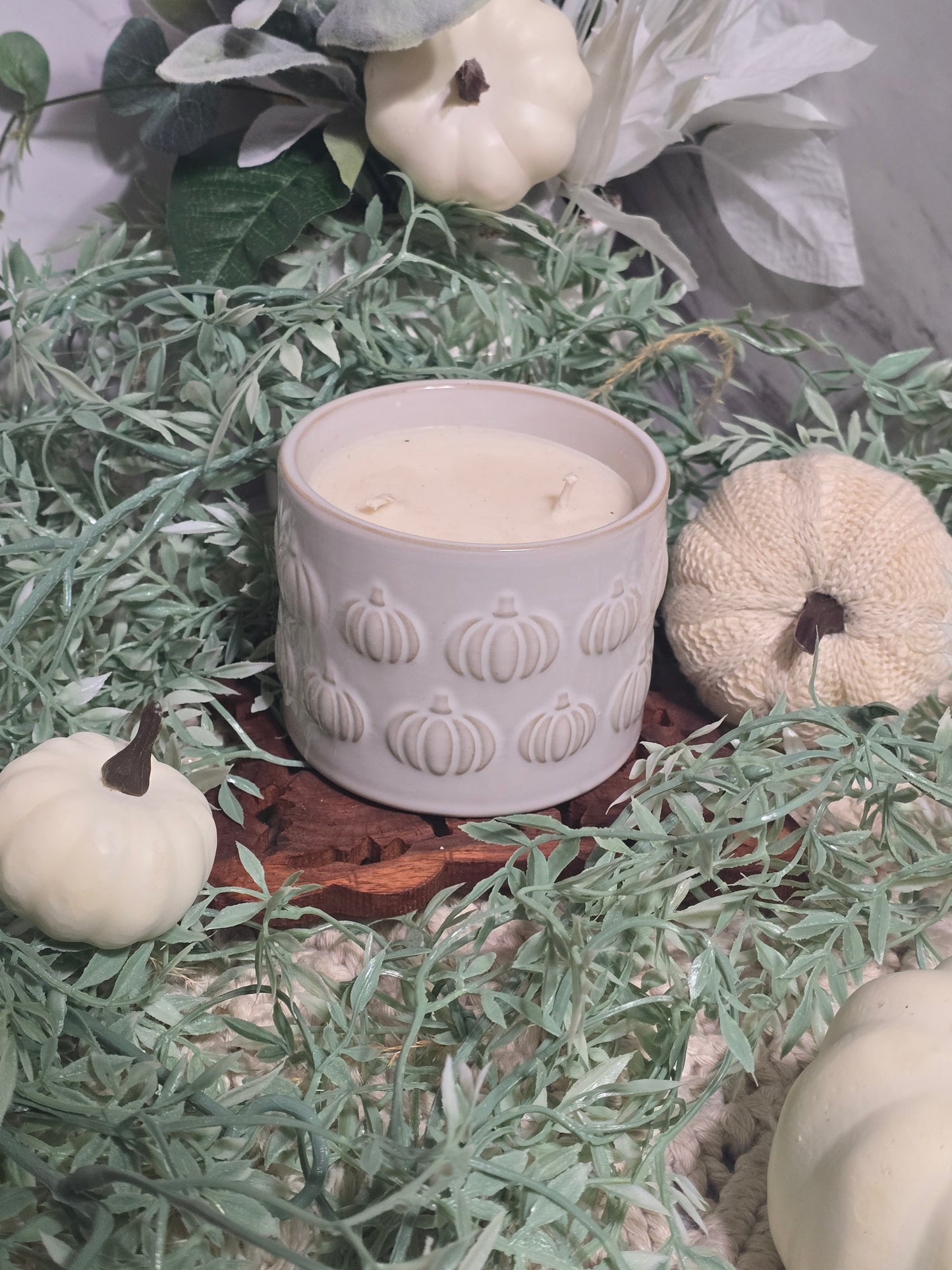 White Pumpkin Ceramic