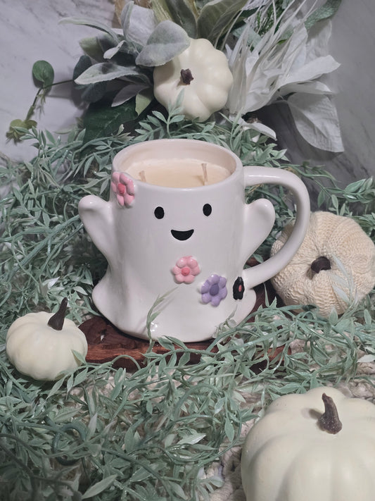 Flower Ghost Mug