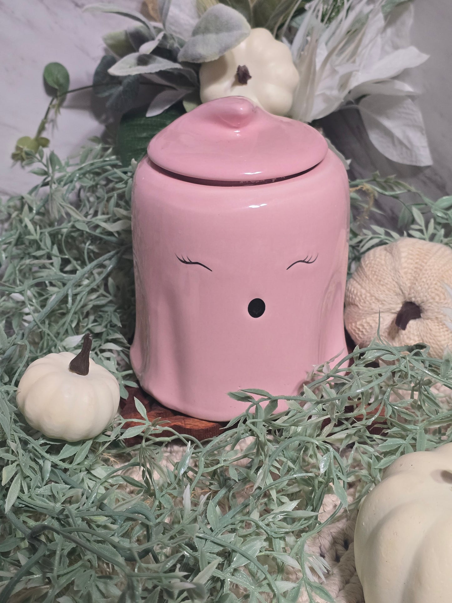 Pink Ghost Jar